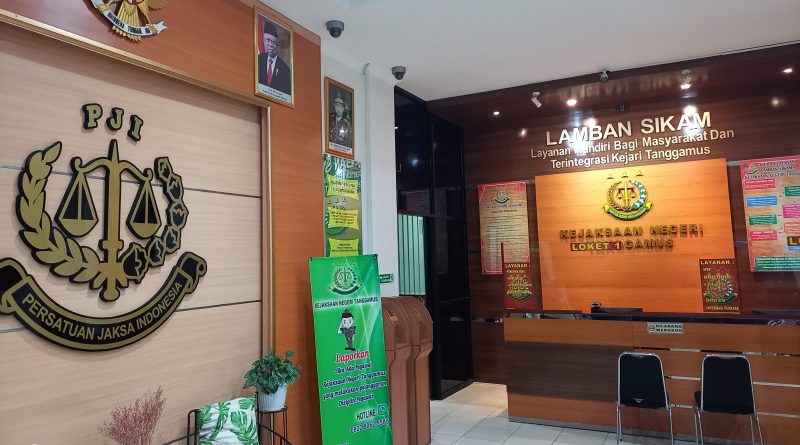 LAMBAN SIKAM – Layanan Mandiri Bagi Masyarakat dan Terintegrasi Kejari Tanggamus